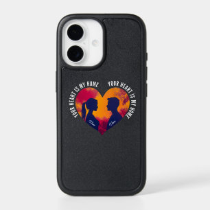 Personalizable Valentine's Day Floral Dream Heart  iPhone 17 Case
