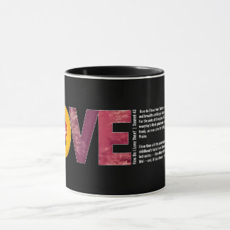 Personalizable Vintage Love Sonnet Valentine’s Day Mug