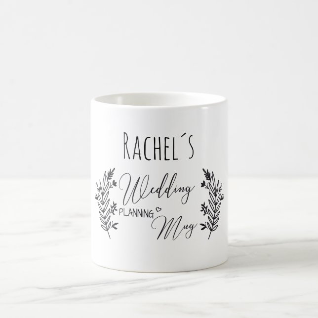 personalizable-Wedding-Planning-Mug Coffee Mug (Center)