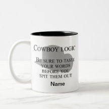 Personalizable Western Coffee Mug | Cowboy Mug