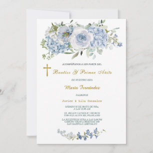 Personalizada Para Bautizo y Primer Cumpleaños Invitation