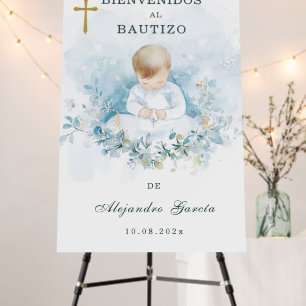 Personalizado Bienvenidos al Bautizo Sign