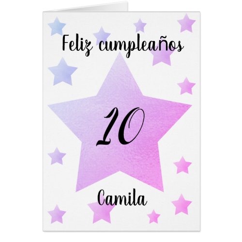 Personalizado Feliz Cumpleaos