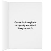 Personalizado Feliz Cumpleaños Cards (Inside (Right))