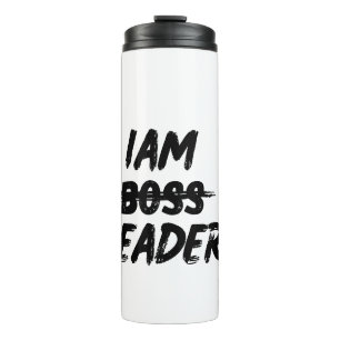 Personalization iam leader not boos thumbler thermal tumbler