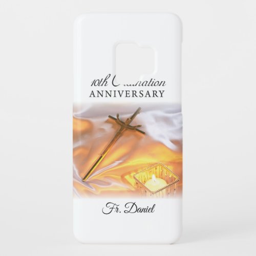 Personalize 10th Ordination Anniversary Cross Case_Mate Samsung Galaxy S9 Case