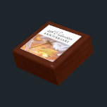Personalize, 10th Ordination Anniversary, Cross Gift Box<br><div class="desc">This beautiful cross and candle on satin white cloth is perfect to celebrate an anniversary of religious life. Celebrate an Anniversary of Religious Life with this gift,  souvenir,  giveaway or party essential.</div>
