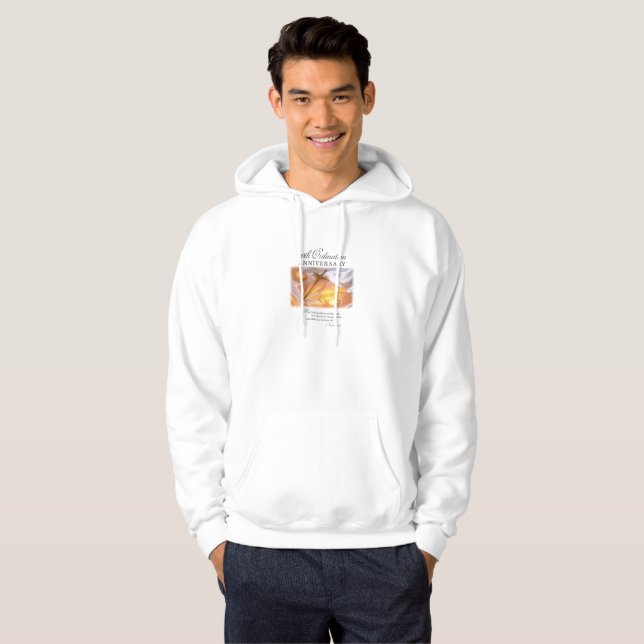 Personalize, 10th Ordination Anniversary, Cross Hoodie (Front Full)