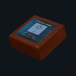 Personalize, 10th Ordination Anniversary of Priest Gift Box<br><div class="desc">Join in the celebration of a priest on his 10th Year Anniversary of Ordination by sending him this handsome and holy blue gift,  souvenir,  giveaway or party essential centered on a cross.</div>