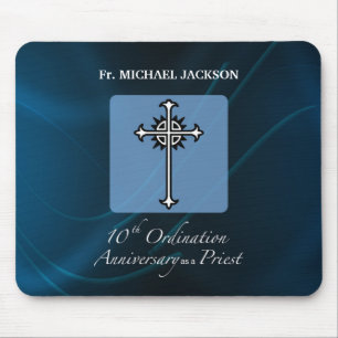 Personalize, 10th Ordination Anniversary of Priest Mouse Pad
