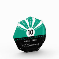 Personalize, 10th Year Employee Anniversary