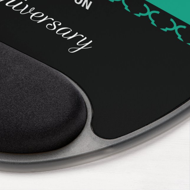 Personalize, 1st Year Employee Anniversary Gel Mouse Pad (Right Side)