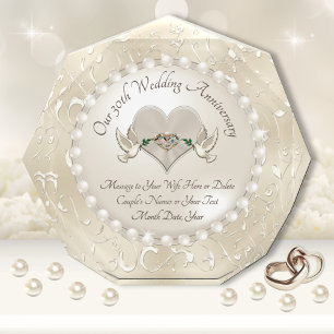 Personalize 30th Wedding Anniversary Gift for Wife