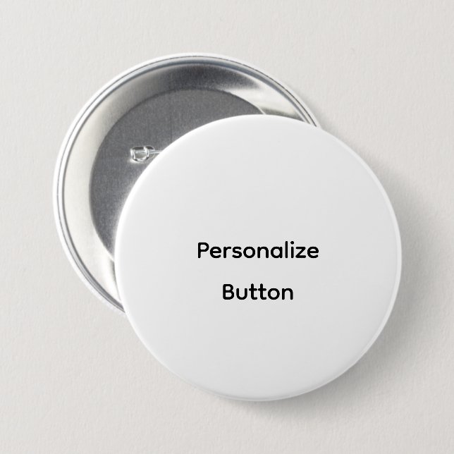 Personalize 3 inch button (Front & Back)