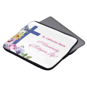 Personalize, 45th Anniversary Nun Religious Life Laptop Sleeve
