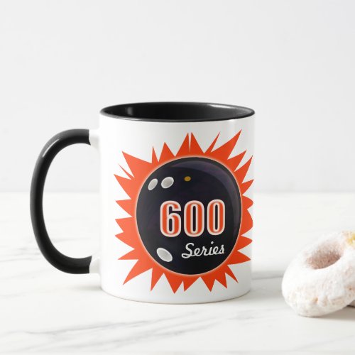 Personalize 600 Bowling Series Ball Graphic Art Mug