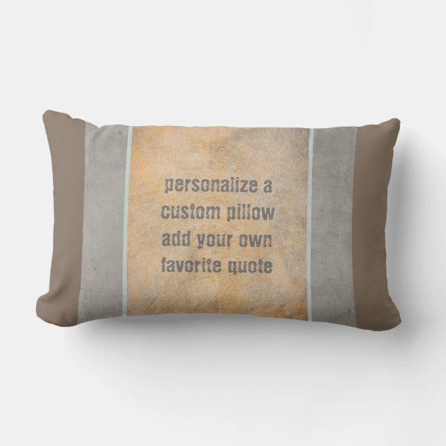 Custom quote outlet pillow