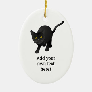 Black Cat Ornaments & Keepsake Ornaments | Zazzle