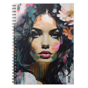 PERSONALIZE: Abstract Portrait   Notebook Journal