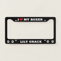 Personalize Add Name | Boxer Dog