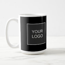 Personalize Add Your Business Company Logo Text Coffee Mug
