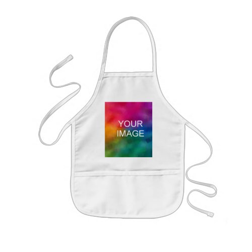 Personalize Add Your Name Photo Image Text Here Kids Apron