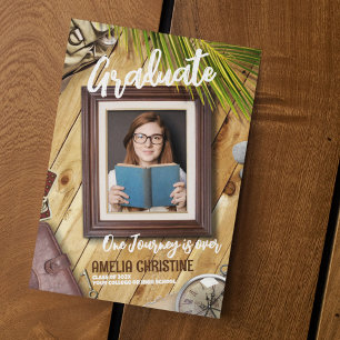 Personalize Adventurer Graduation Announcement