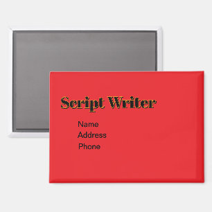 Personalize Advertise Promote Script Writer   Magnet