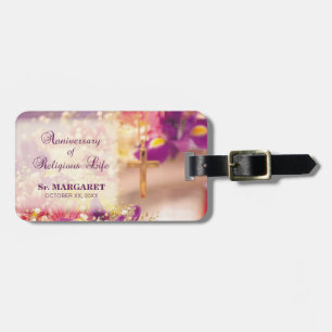 Personalize, Anniversary Religious Life, Nun Luggage Tag