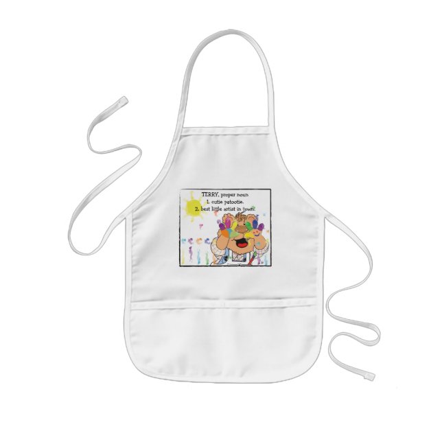 Personalize Apron for "Best Little Artist" (Front)