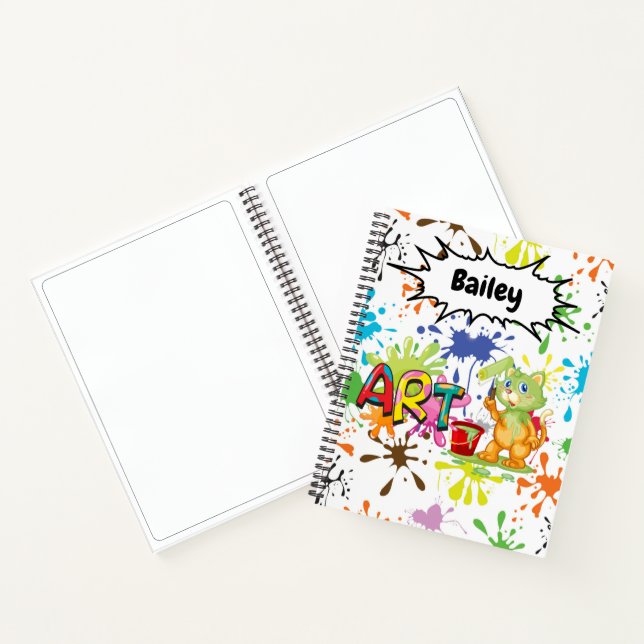 Personalize Art Notebook (Inside)