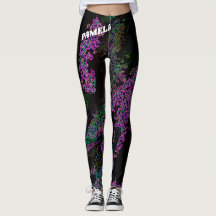 Personalize Artsy Artistic Sylish Art Leggings#14