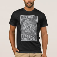 Personalize ATV Off Road Legend Custom Birthday T-