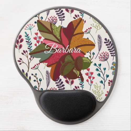 Personalize Autumn Gel Mouse Pad