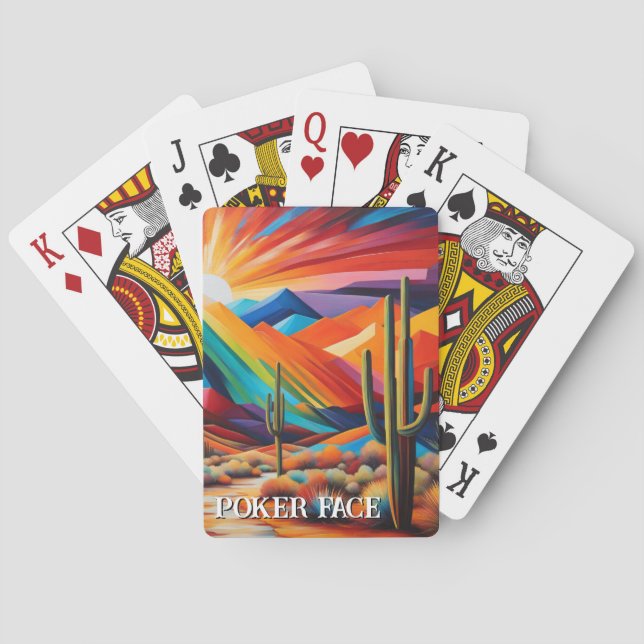 Personalize AZ Theme Poker Cards (Back)