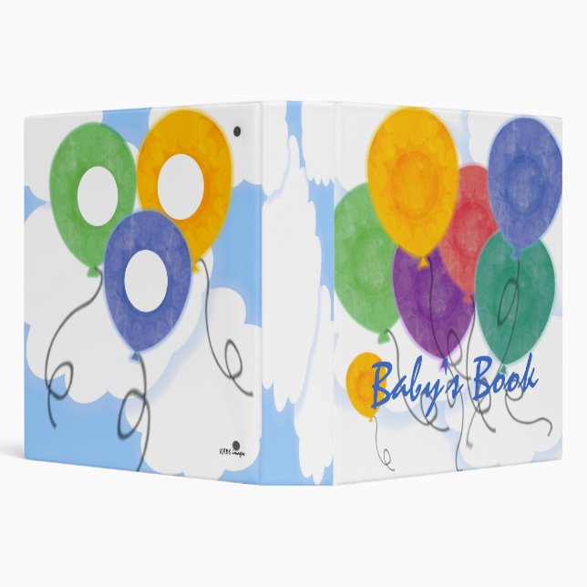 Personalize Baby Album Binder (Background)