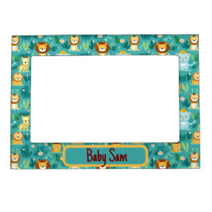 Personalize Baby Animals Magnetic Frame
