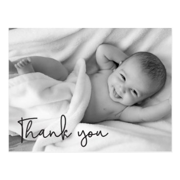 Personalize Baby Birth Announcement Thank You Postcard Personalize Baby Birth Announcement Thank You Postcard
