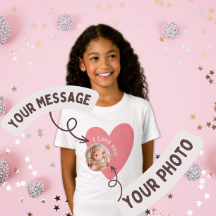 Personalize Baby Gift with Photo & Message  T-Shirt