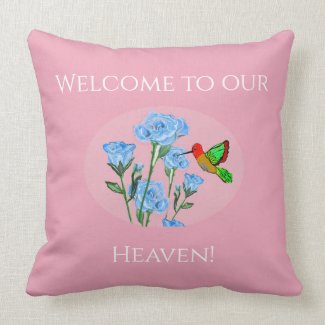 Personalize Baby’s Floral Hummingbird  
