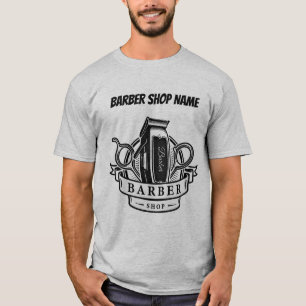 Personalize Barber T-Shirt