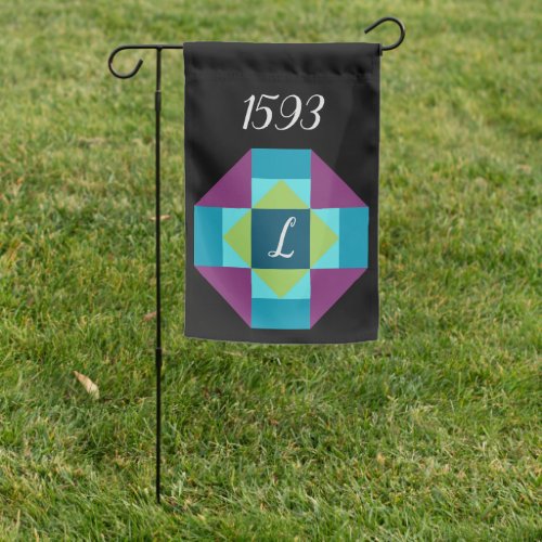 Personalize Barn Quilt House Number Entryway Decor Garden Flag