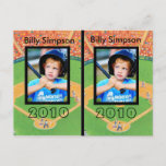 Personalize Basball Cards