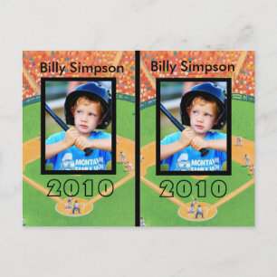 Personalize Basball Cards