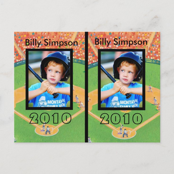 Personalize Basball Cards | Zazzle