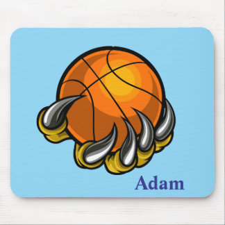 Personalize Basketball Dragon Claw Mouse Pad
