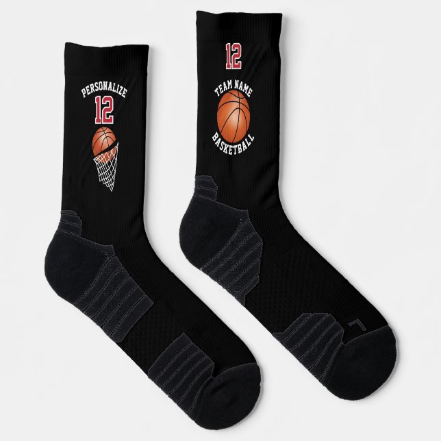 Personalize Basketball Socks (Right)