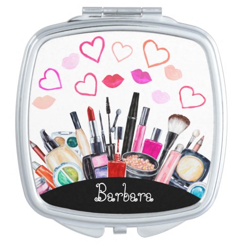 Personalize Beauty Compact Mirror