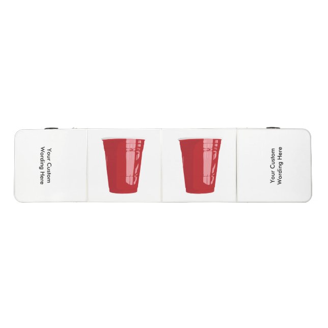 Personalize BEER PONG REGULATION SIZE TABLE (Top)