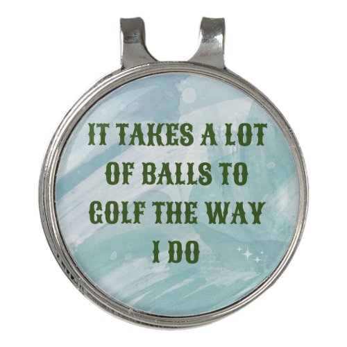 Personalize Best Golf Hat Clip and Ball Marker Set